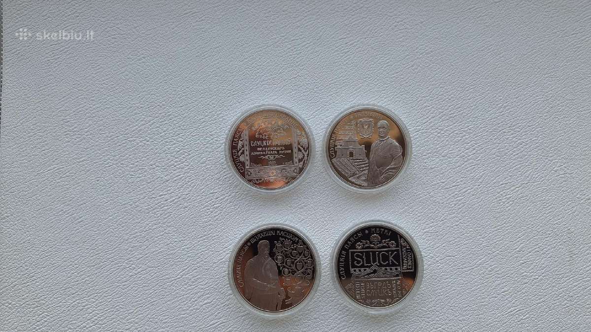 Baltarusija 1rub.4vnt.sluckas