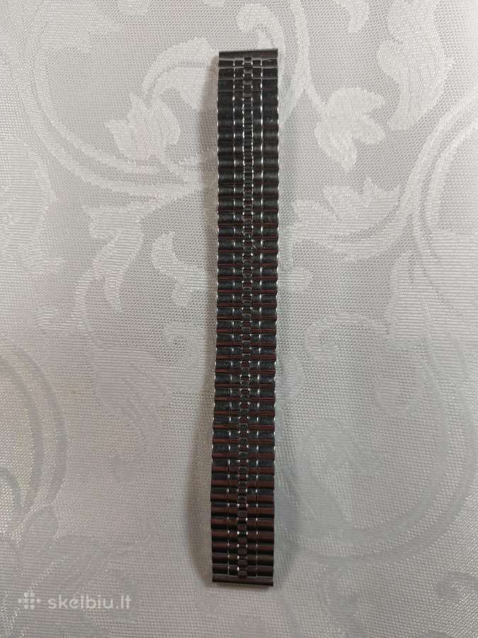 Laikrodžio plieninė apyrankė 22 mm