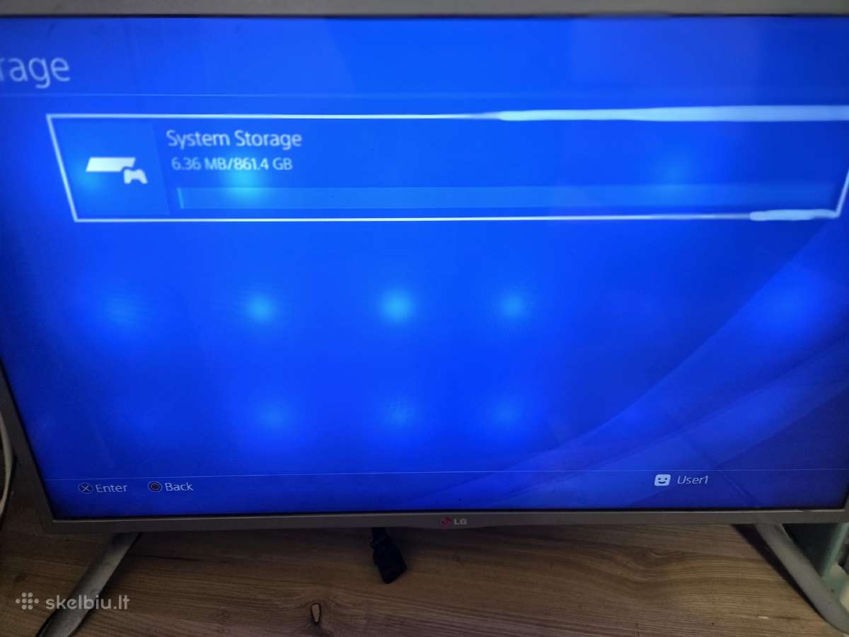 Ps4 slim 1 terabaito atmintis - nuotraukos Nr. 3