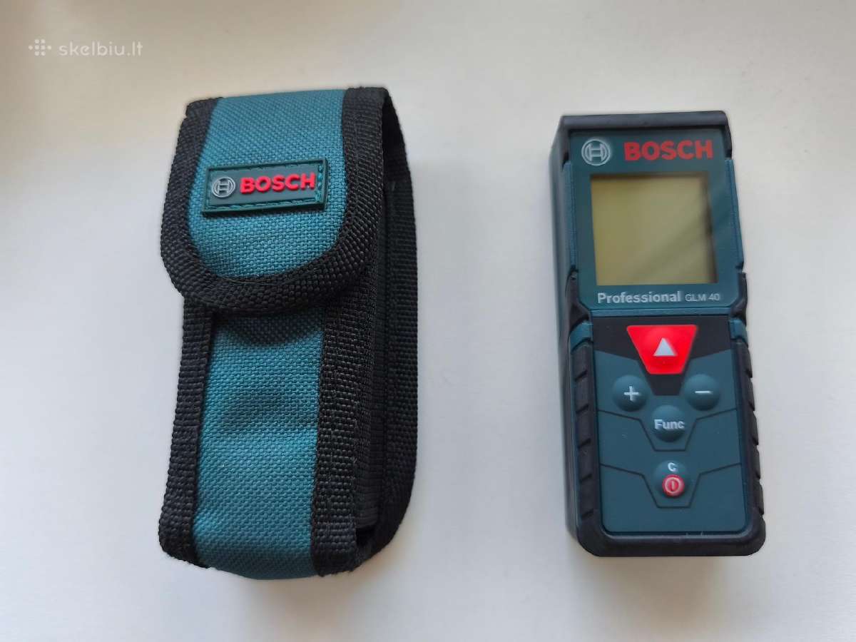Bosch Glm 40 atstumų matuoklis