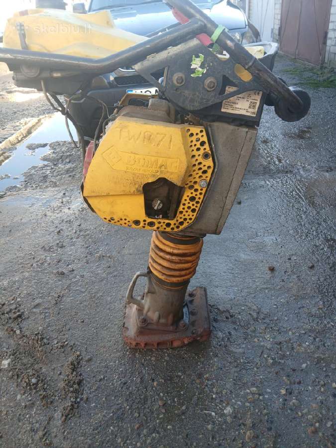 Vibrokoja Bomag Bt60 2015m - nuotraukos Nr. 8