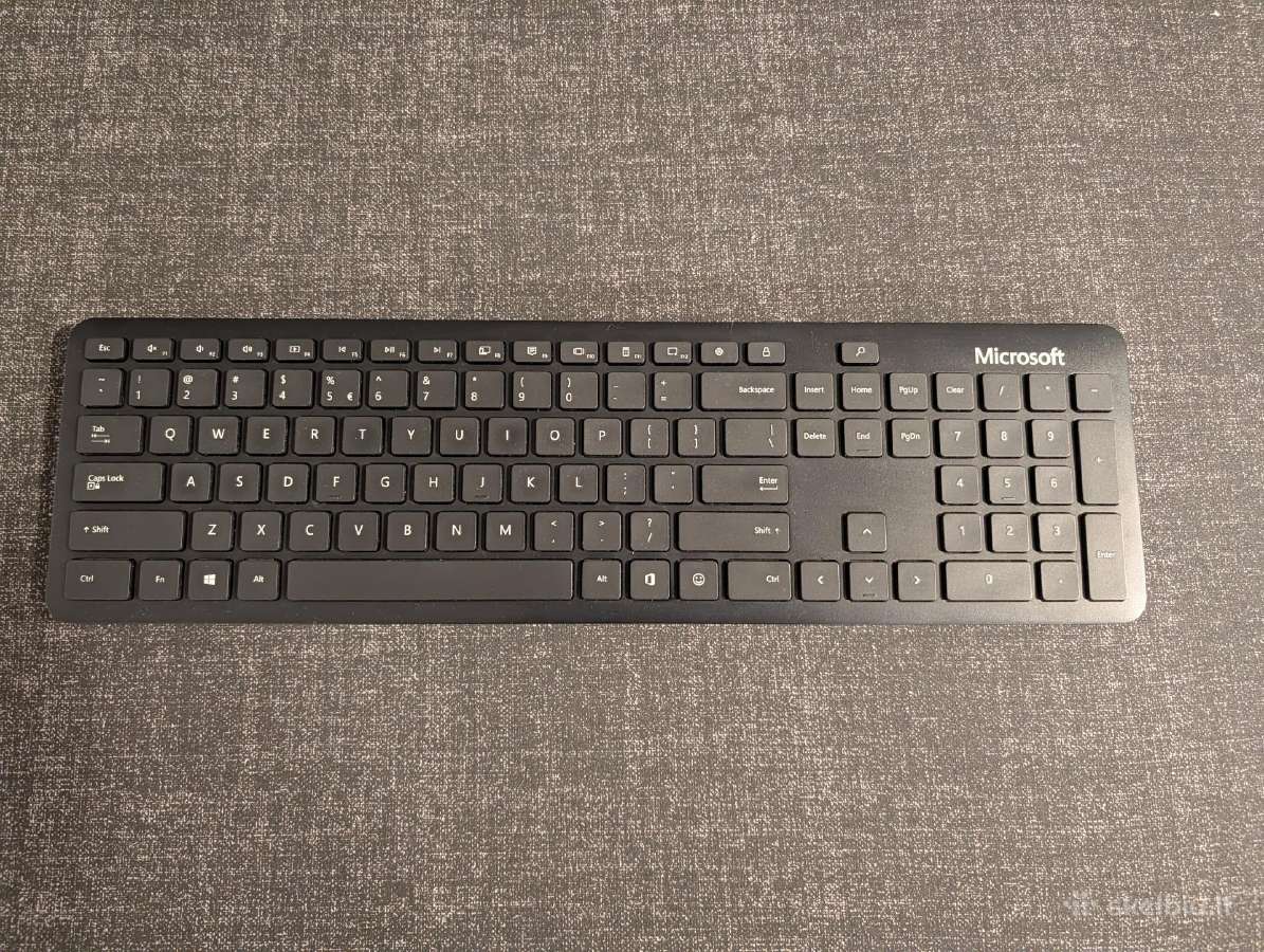 Microsoft bluetooth klaviatūra