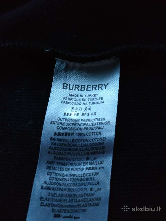 Burberry atsisegamas džemperis su užtrauktuku ir k - nuotraukos Nr. 7