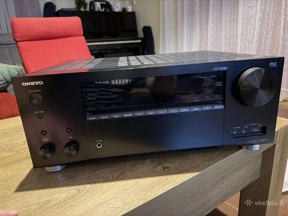 Onkyo Tx Rz720, namų kino stiprintuvas, resyveris