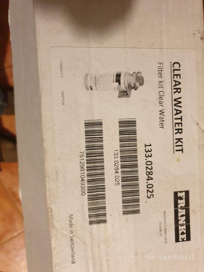 Vandens filtras Cler Water Kit Fra Nke - nuotraukos Nr. 2