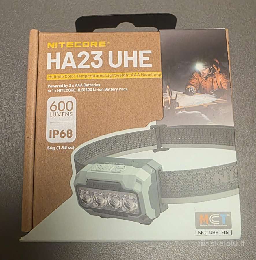 Žibintuvėlis ant galvos "Nitecore"