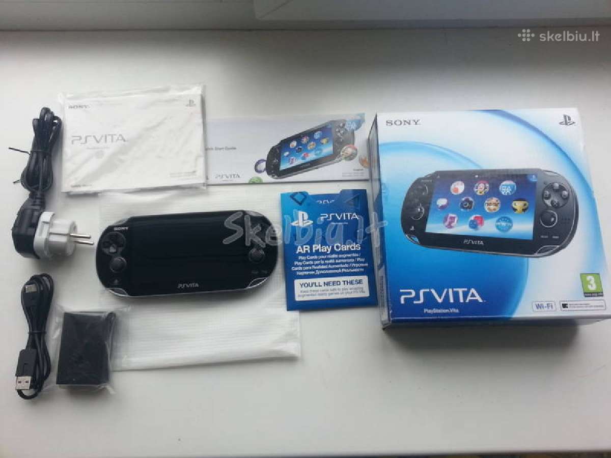 Atrišta Sony Psvita 3.65 128gb su garantija