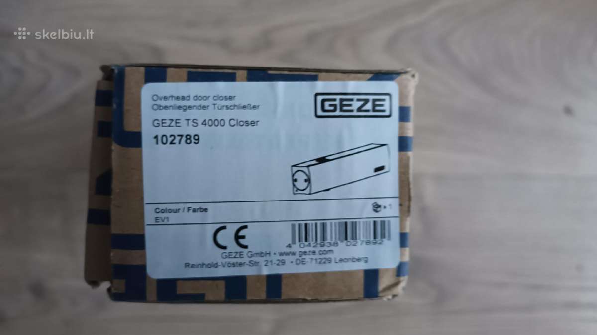 Duru pritraukejas Geze Ts 4000 - nuotraukos Nr. 2