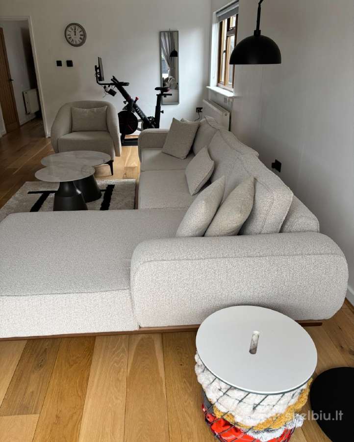 Sofa Kampas + Fotelis - nuotraukos Nr. 6