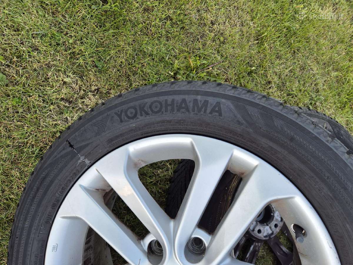 Nissan Qashqai, Juke. Žieminės padangos su ratlank - nuotraukos Nr. 11