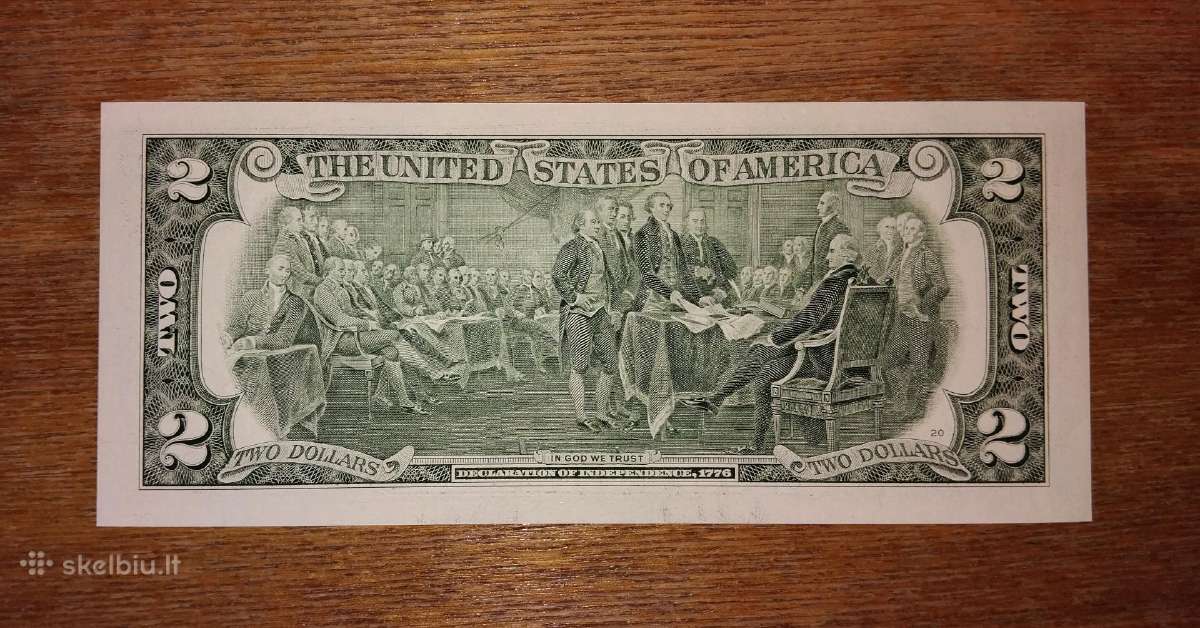JAV 2 $ banknotas - nuotraukos Nr. 2