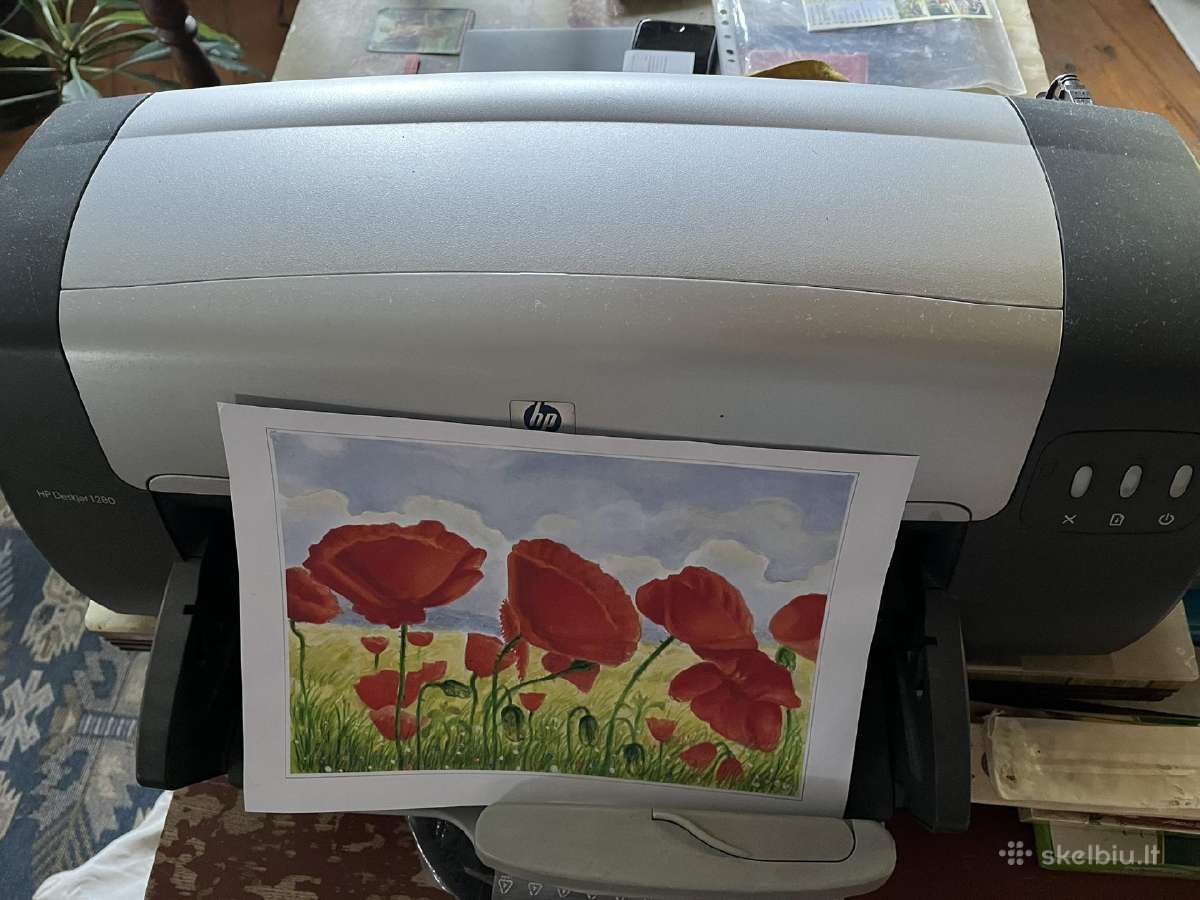 A3 formato spalvotas rašalinis Hp spausdintuvas
