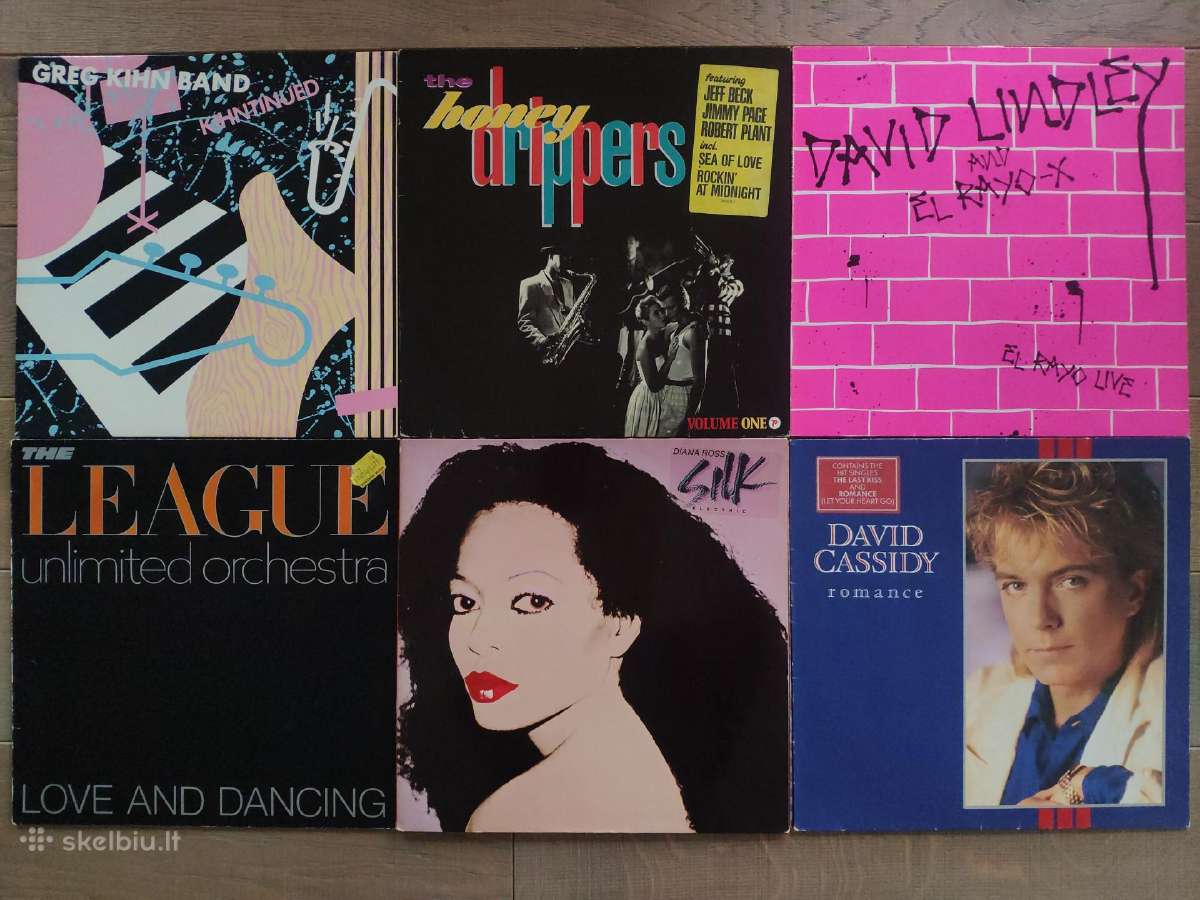 Vinilinės plokštelės - nuotraukos Nr. 6