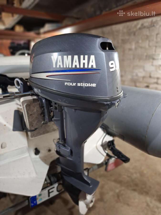 Pakabinamas Yamaha 9.9 variklis su distanciniu v. - nuotraukos Nr. 3