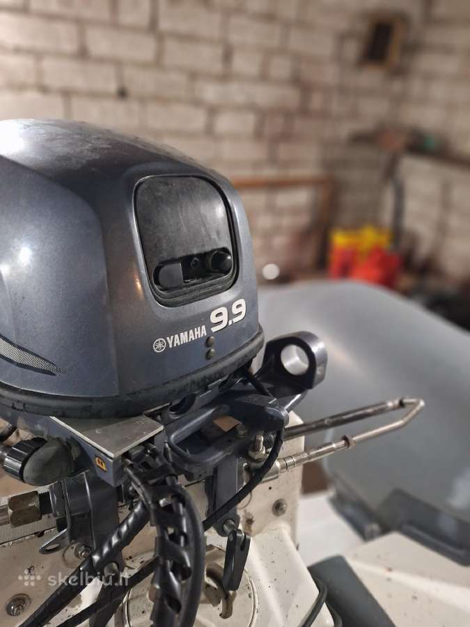 Pakabinamas Yamaha 9.9 variklis su distanciniu v. - nuotraukos Nr. 4