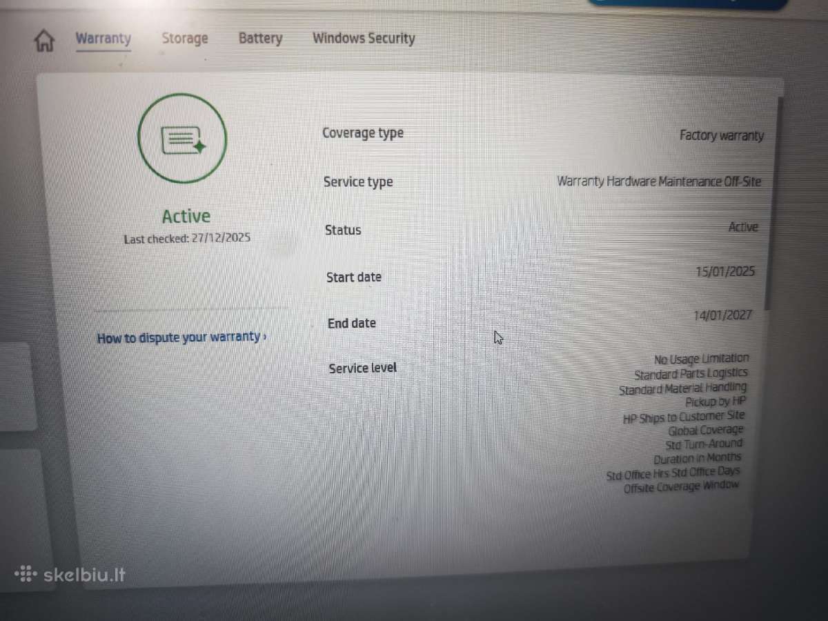 Apynaujis Victus Rtx 6gb Garantija 2027/01 - nuotraukos Nr. 14