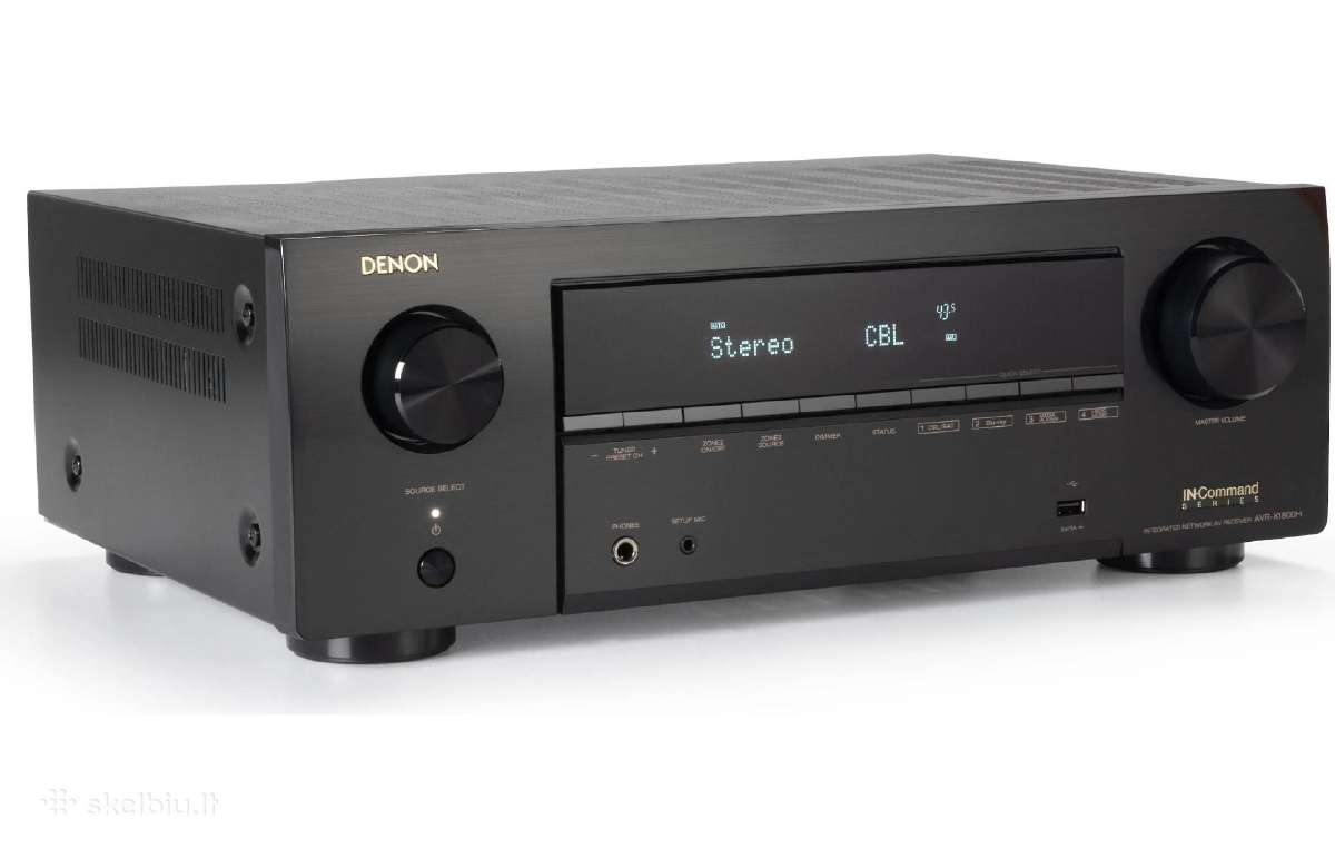 Denon Avr-x1800h 7.2 kanalo receiveris