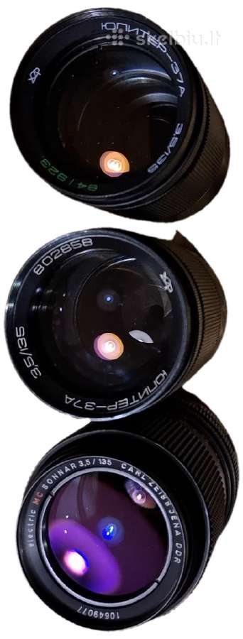 Objektyvai 135 mm su M42 jungtimi