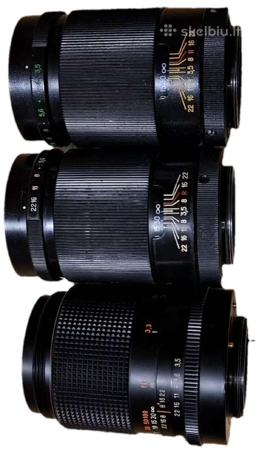 Objektyvai 135 mm su M42 jungtimi - nuotraukos Nr. 3