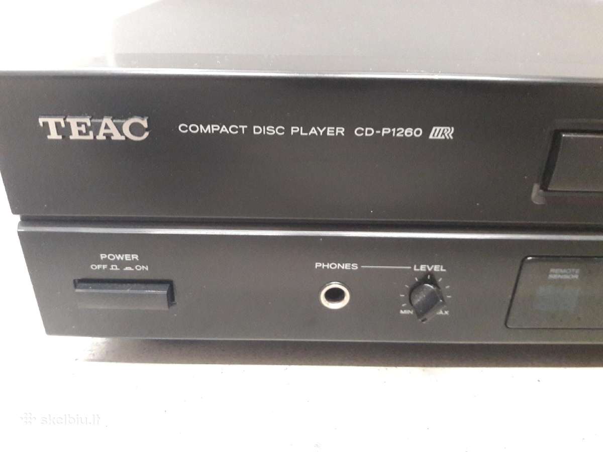 Teac CD-p1260 - nuotraukos Nr. 4