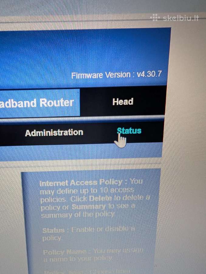 Linksys Wrt54gl - nuotraukos Nr. 8