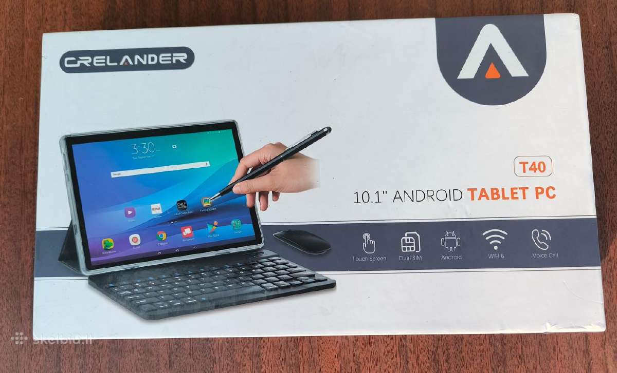 Nauja Plančėtė Crelander 4G Lte 5G WiFi 12/512gb
