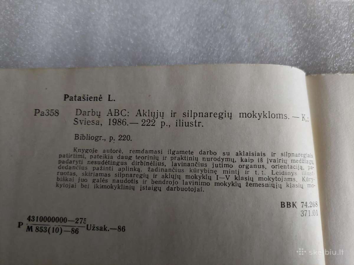 Darbų Abc - nuotraukos Nr. 8