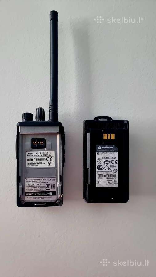Nešiojama radijo stotis Motorola Vx261 - nuotraukos Nr. 3