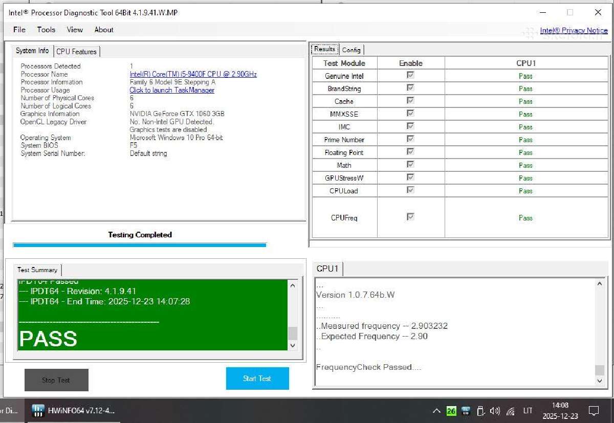 I5 9400f