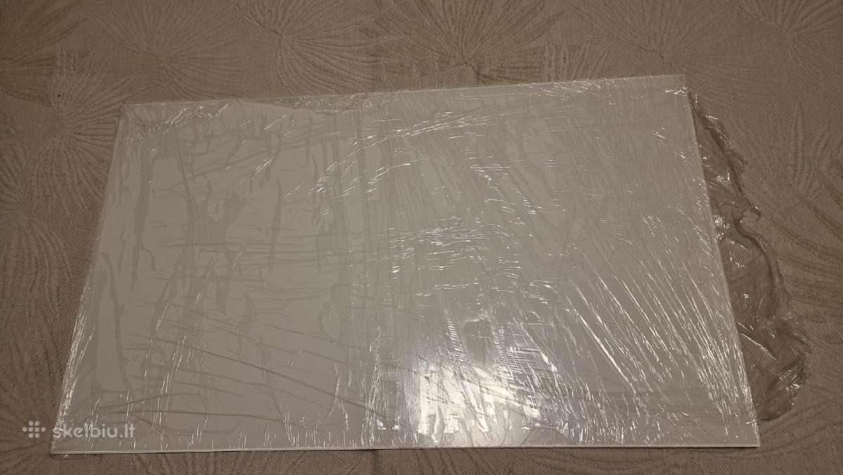 Ikea Malm baltas stiklas 80x48 cm - nuotraukos Nr. 4