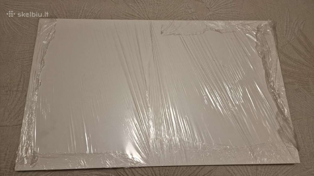 Ikea Malm baltas stiklas 80x48 cm - nuotraukos Nr. 5