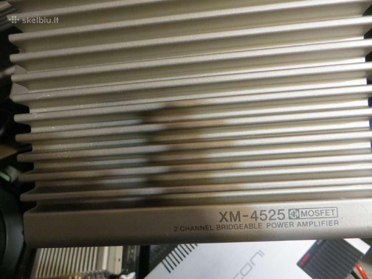 Automobiliniai stiprintuvai visokie helix m six200 - nuotraukos Nr. 24