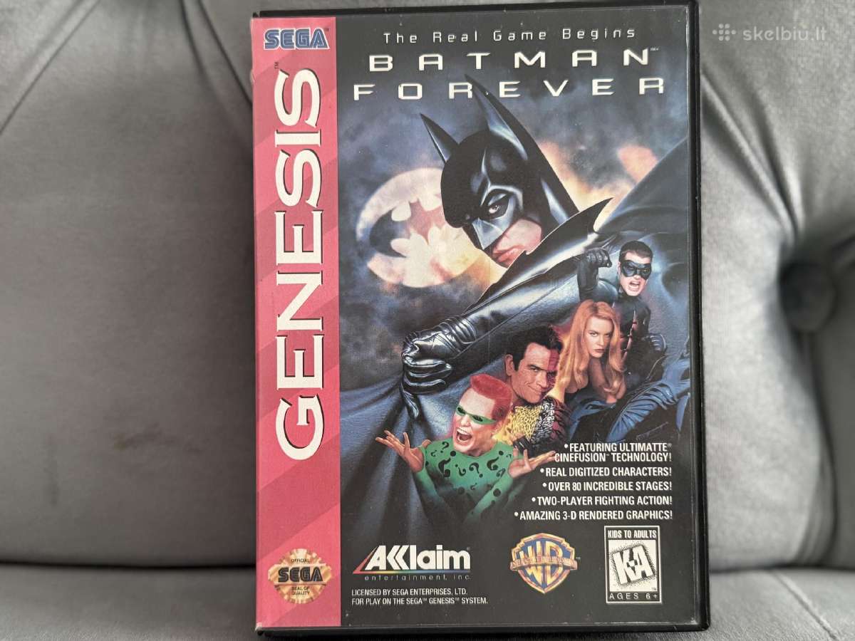 Sega genesis,mega drive zaidimas - nuotraukos Nr. 2