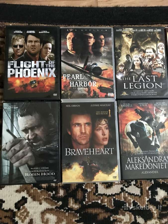 Dvd Filmų kolekcija 14cd (nauji) - nuotraukos Nr. 2