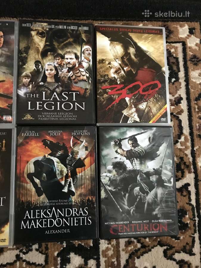 Dvd Filmų kolekcija 14cd (nauji) - nuotraukos Nr. 3