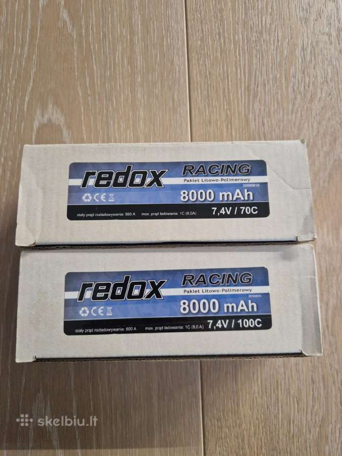 Naudotos Redox Li-po baterijos - nuotraukos Nr. 3