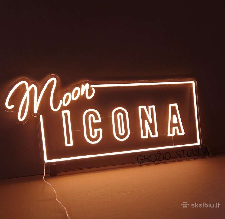 LED neon užrašai ir logotipai - nuotraukos Nr. 3