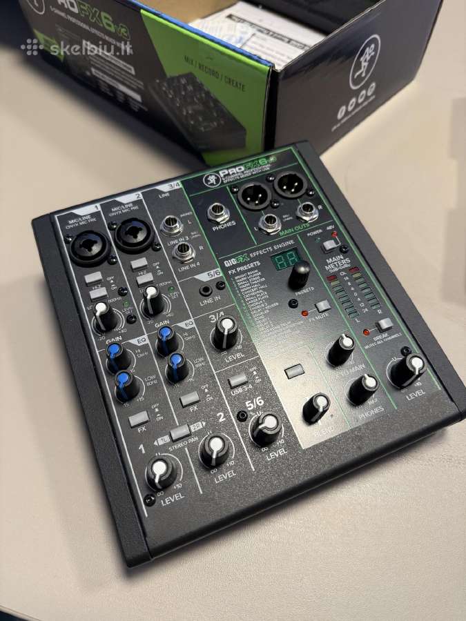 Mackie Profx6v3 - nuotraukos Nr. 3