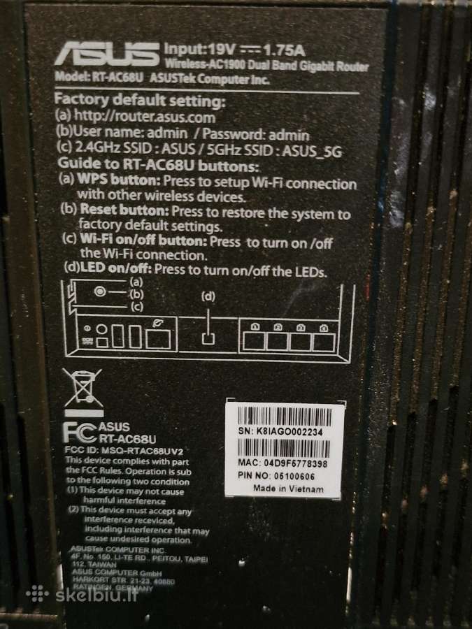 Asus Rt-ac68u maršrutizatorius - nuotraukos Nr. 3
