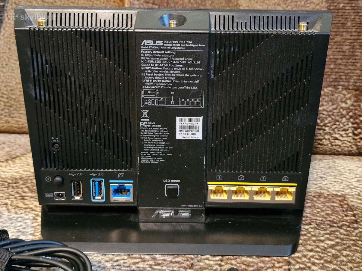 Asus Rt-ac68u maršrutizatorius - nuotraukos Nr. 4