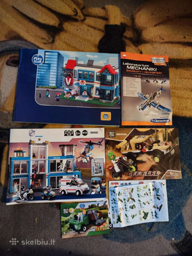 Instrukcija konstruoti kaip Lego atitinka