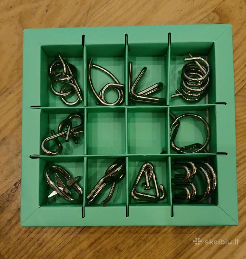 Iq puzzler pro ir 10 metal puzzles rinkinys - nuotraukos Nr. 6