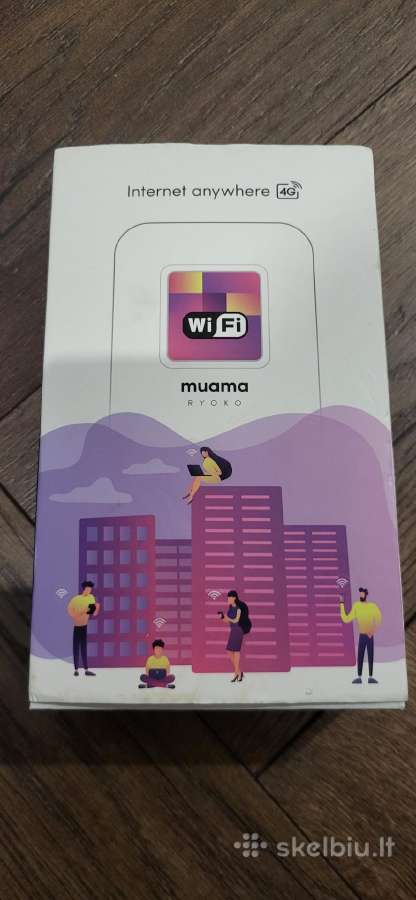 Nešiojamas modemas 4G su Sim kortele