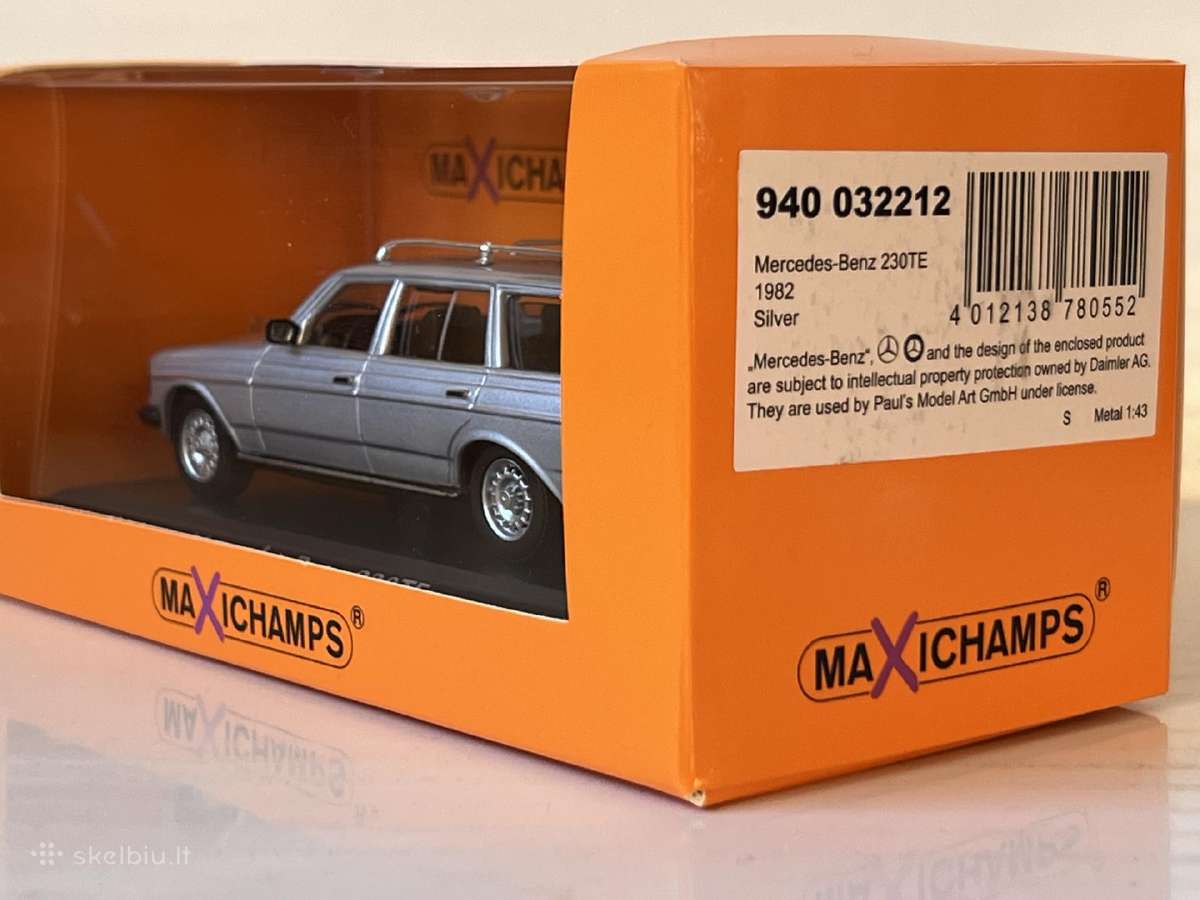 Mercedes Benz 230 Te 1:43 - nuotraukos Nr. 8
