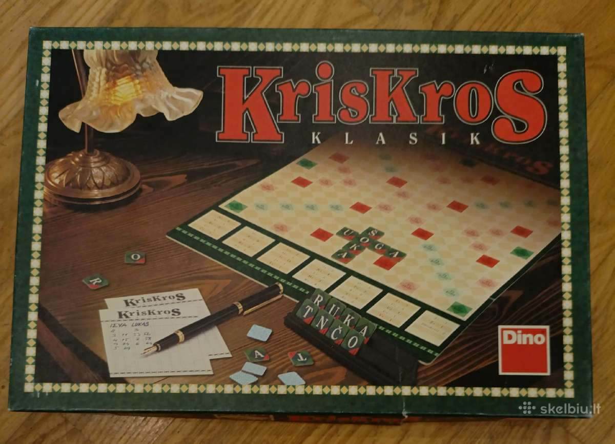 Stalo žaidimai "Kriskros" ir "Set loteria bingo"
