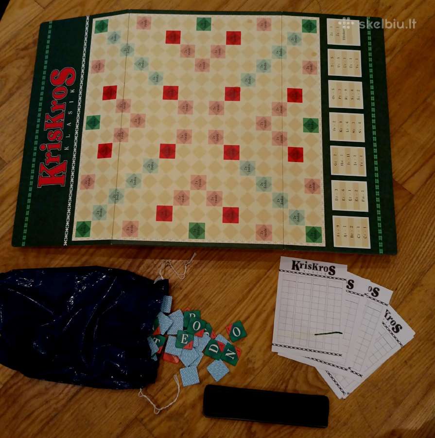 Stalo žaidimai "Kriskros" ir "Set loteria bingo" - nuotraukos Nr. 3