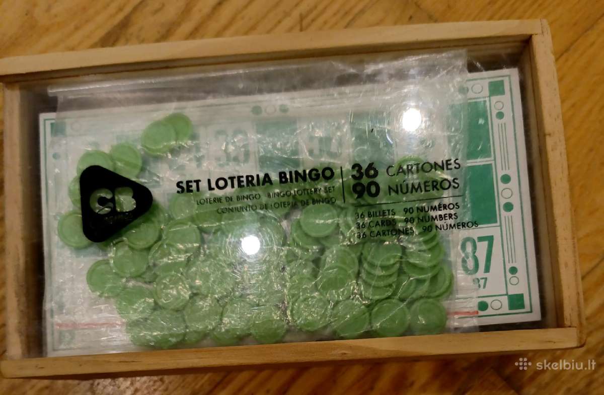 Stalo žaidimai "Kriskros" ir "Set loteria bingo" - nuotraukos Nr. 4