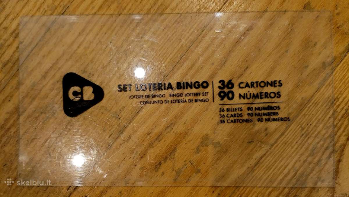 Stalo žaidimai "Kriskros" ir "Set loteria bingo" - nuotraukos Nr. 5