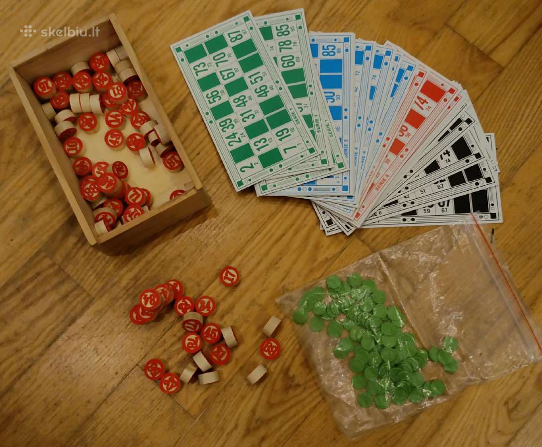 Stalo žaidimai "Kriskros" ir "Set loteria bingo" - nuotraukos Nr. 6