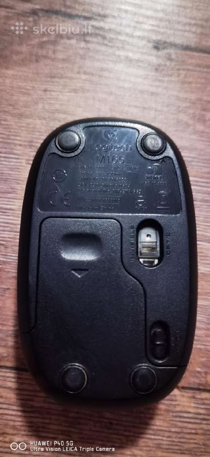 Logitech m165 pelyte, naudota - nuotraukos Nr. 2